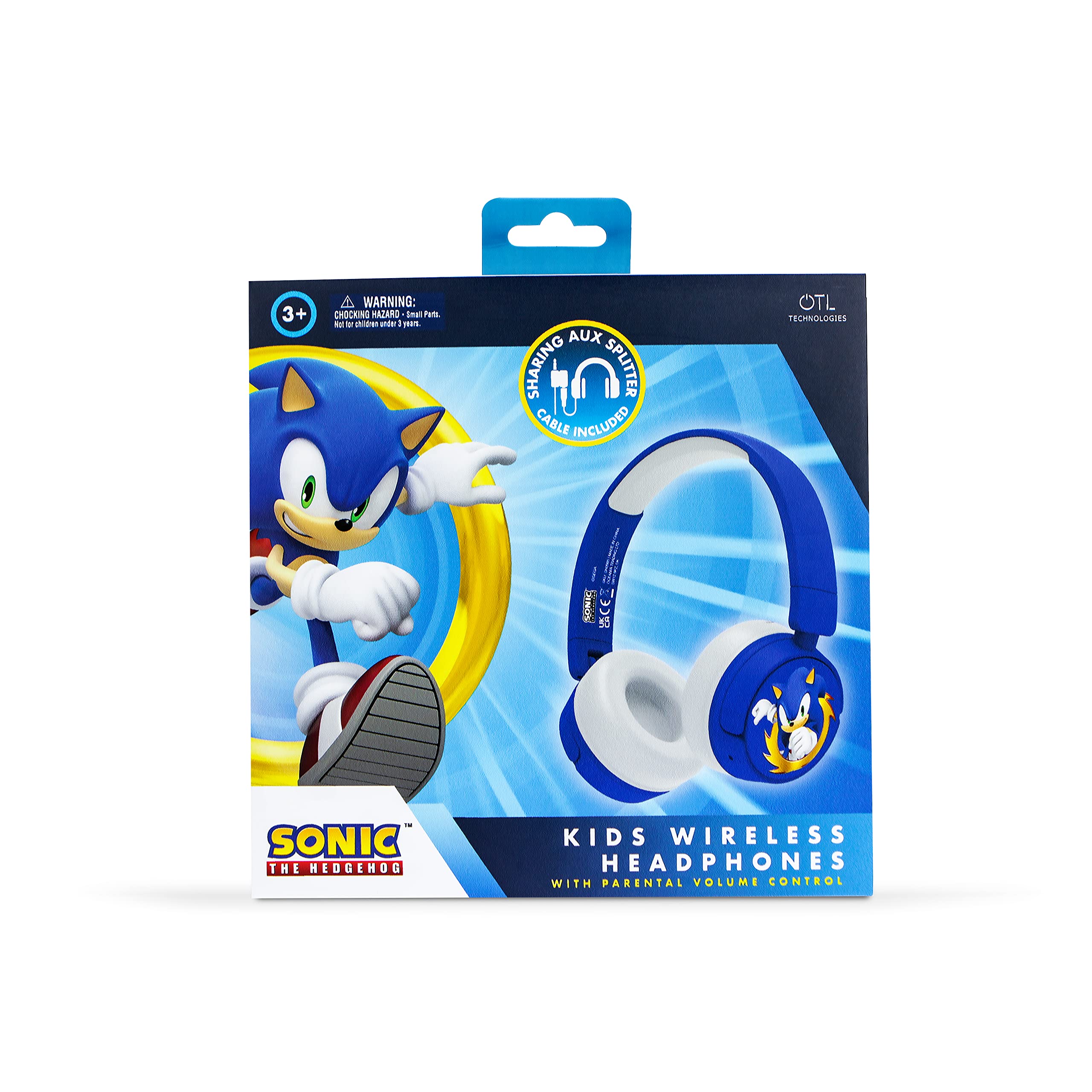Otl Technologies Sonic - Auriculares InaláMbricos Hedgehog Ki DS - , Azul Otl Technologies Sonic - Auriculares InaláMbricos Hedgehog Ki DS - , Azul